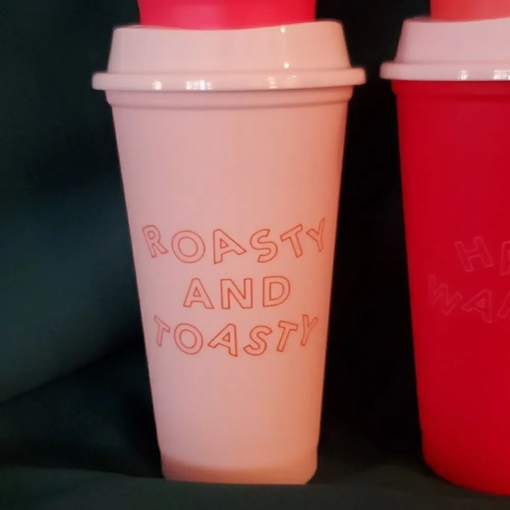 Starbucks Reusable Hot Cups Holiday 16 oz NWT
